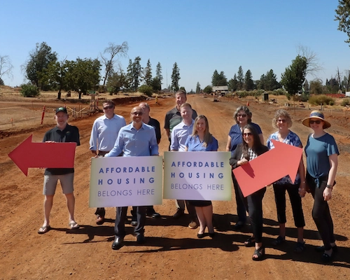 Ground breaking ceremony at paradise