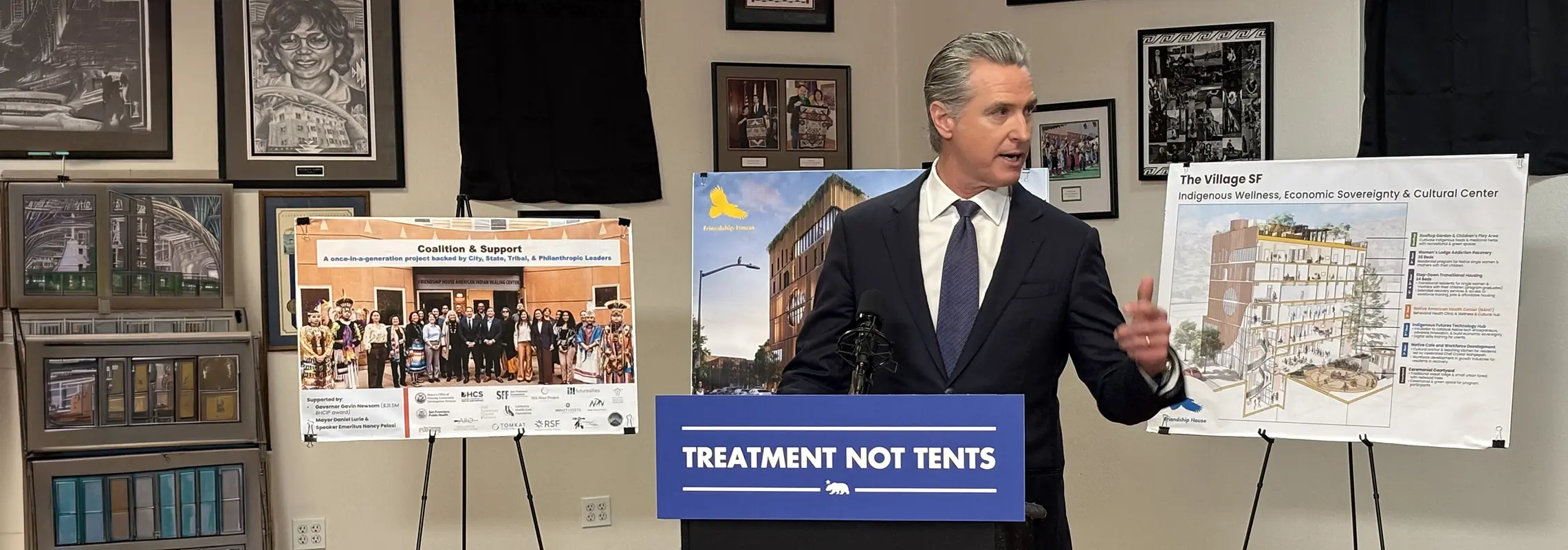 Governor Newsom announcing new awards