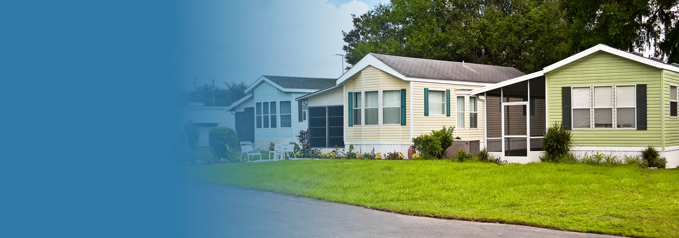 Image of 3 mobile homes