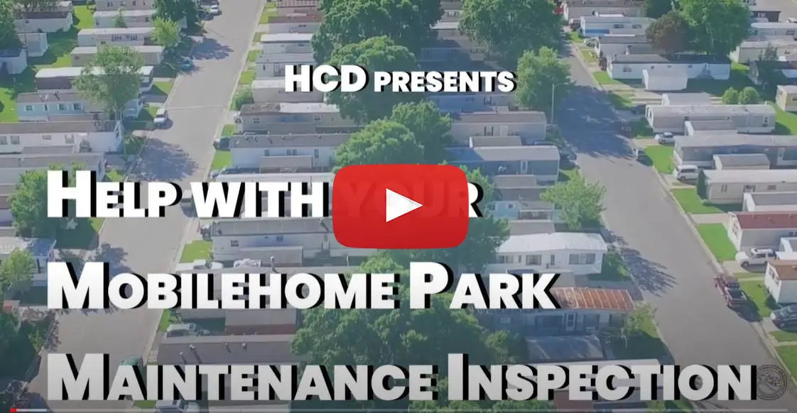 Mobilehome Park Maintenance Inspection Assistance - English