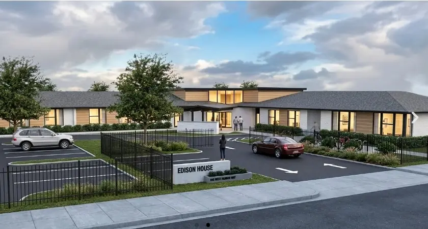 rendering of edison house