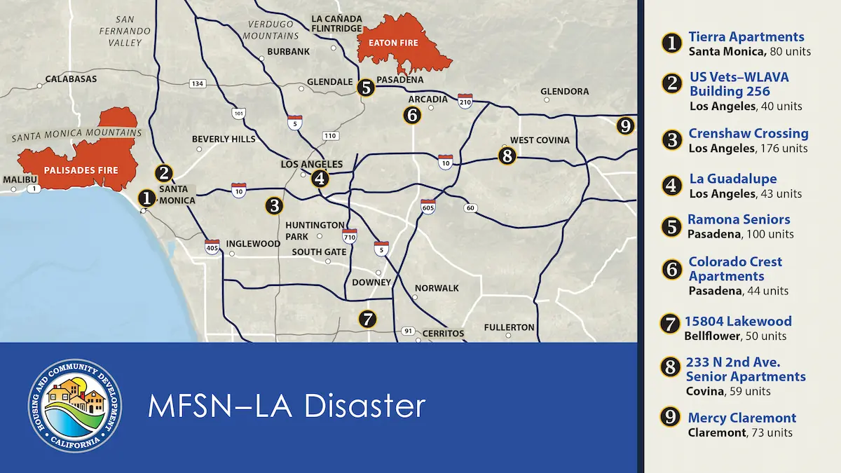 map of mfsn-la disaster awardees