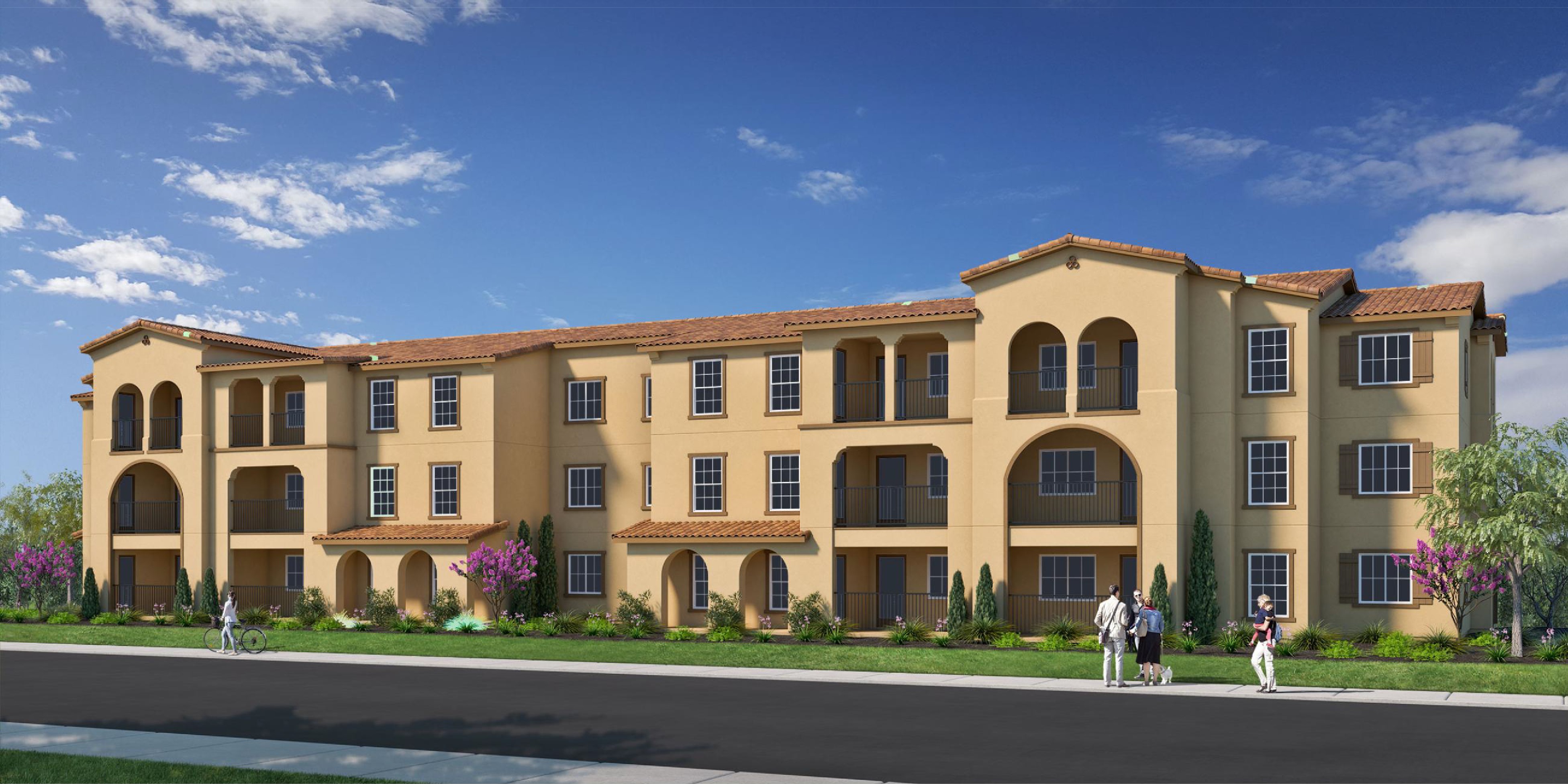 rending of Palm Villas