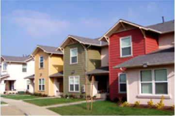 Photo of affordable housing units